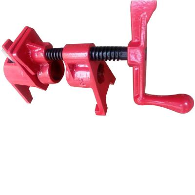 China Wooden Stand DIY Hand Tools Heavy Duty Pipe Clamp For Woodworking Pipe Clamp Cast Iron Pipe Clamp Fixture Steel Carpenter Hand Tool for sale