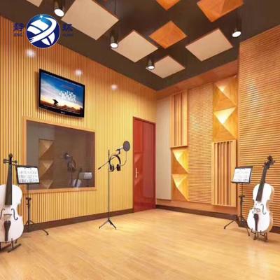 China Background noise< 25 DB Wooden Soundproofing Acoustic Panels For Audio Room for sale