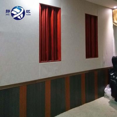 China Background noise< 25 db wooden acoustic diffuser soundproofing panel for studio for sale