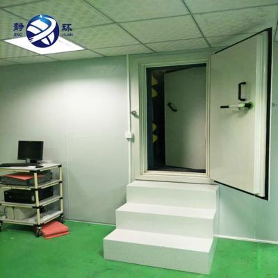 China 20~50 DB Soundproof Fireproof Durable Metal Pure White Soundproof Interior Door for sale