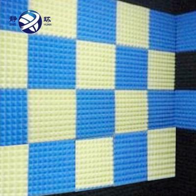 China Sound Damping Fabric Wall Panel Soundproofing 3D Noise Reduction Foam Acoustic Noise Reduction Decorative Device for sale