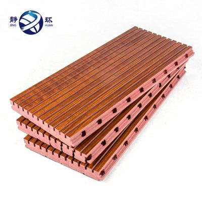 China Industrial Sets Wholesale Perforated Solid Wood Acoustic Diffuser Panel for sale