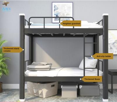 China Adults Worker Metal Bunk Bed Twin Frame Amazon Hit Double (Size) Adjustable Bunk Bed For Boys Used Military Bunk Beds For Sale for sale