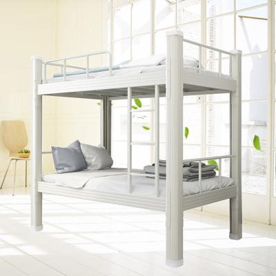 China (Size) High Frame Metal Bunk Beds Adjustable Cost Effective Durable Steel Frame Metal Bunk Beds Steel for sale