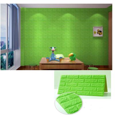 China Decoration Home Use Washable Foam Wall Tiles for sale