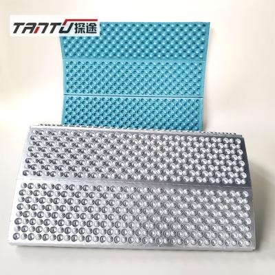 China Hot Selling Folding In Japan Egg Nest Honeycomb XPE Foam Folding Concave Mat 180x60x2CM for sale