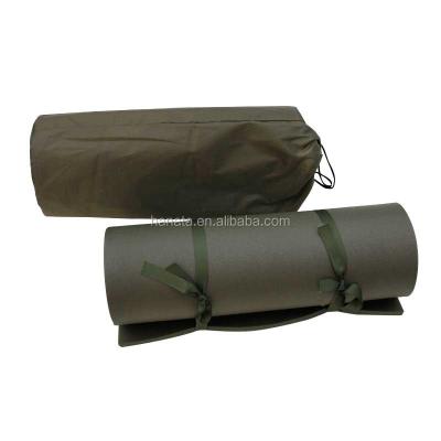 China military mattress army green eyelet hang portable pe foam waterproof sleep mat 180*60*1cm for sale