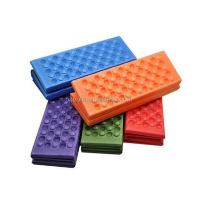 China Mountaineering Eggcrate Cushion Outdoor Camping Hiking Waterproof Heat Insulation Embossing Mat Garden Prayer Pad for sale