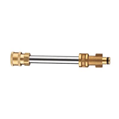 China Hot Selling 1/4 Female Quick Fitting Stainless Steel To Copper Adapter For Pressure Joint Gun for sale