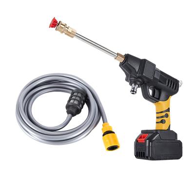 China New car seal gun China-chic high pressure water jet 20V cordless portable high pressure water jet cleaning machine 24dc for sale