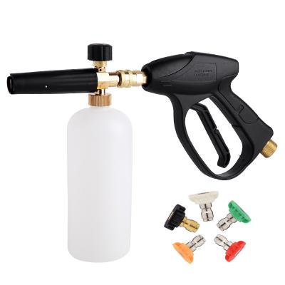 China China-chic New Hot Selling Quick Coupler Car Wash Snow Foam Gun For Car Pressure Seal Cleaning Spray Gun for sale