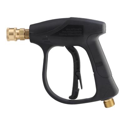 China Car Washing Short Wand High Pressure Washer Gun 3000 PSI For Pressure Power Washers for sale