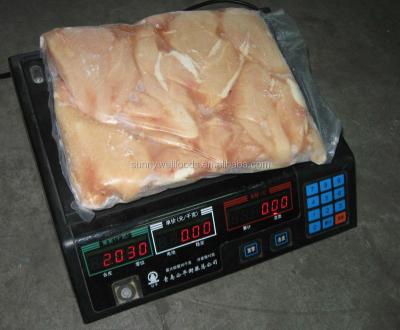 China NATURE FrozenHalal Chicken Breast Meat Boneless Skinless With Natural Moisture for sale