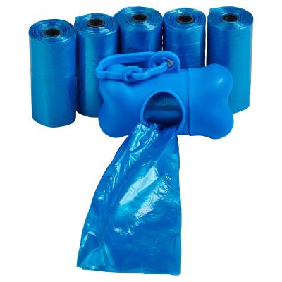 China Sustainable Factory Wholesale Plastic Dog Trash Bags Poop Poo Bags for sale