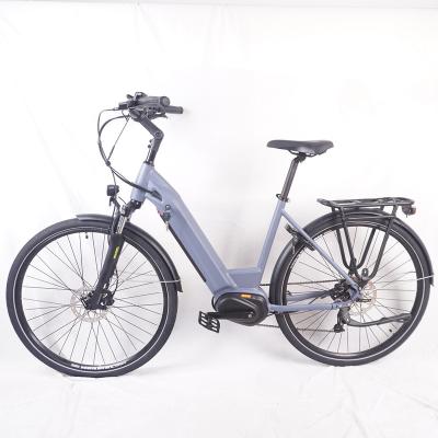 China New Item Aluminum Alloy Bike 48V 15 AH Cargo 7 Speed ​​Blue Electric City Electric Bike for sale