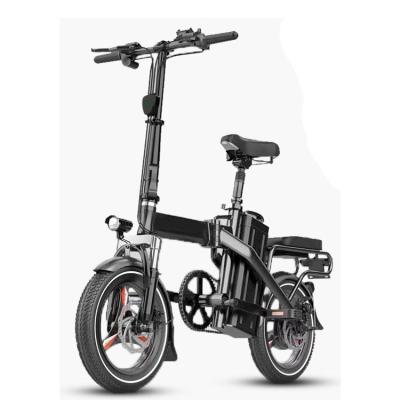 China 2020 Popular 14 Inch 350WLED Display City Pass 36V Foldable Lightweight Foldable Electric Bike for sale