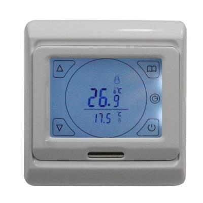 China Accept Customize Electronic Touch Screen Thermostat For Floor Heating System for sale