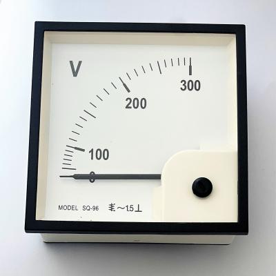 China analog high voltage panel meter 96X96 SQ-96 panel voltage meter for sale