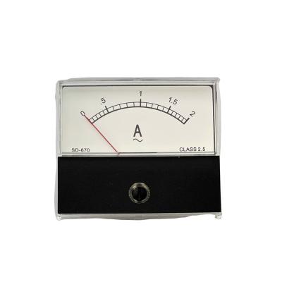 China Best Selling High Quality SD-670 AC Analog Current Panel Type 670 Meter for sale