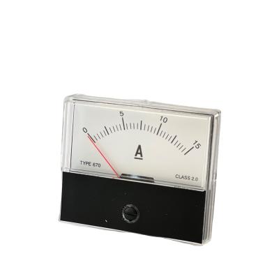 China Best Selling High Precision 670 Analog Type ACA Panel AC Meter SD-670 for sale