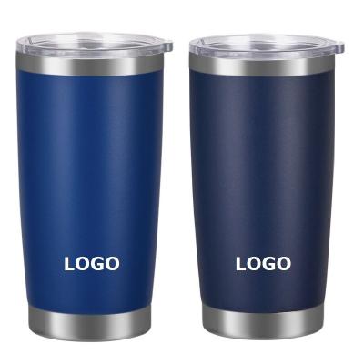 China Doyoung Viable 20oz Wholesale Matte Double Wall Stainless Steel Reusable Vacuum Insulated Travel Coffee Tumbler With Custom Logo for sale