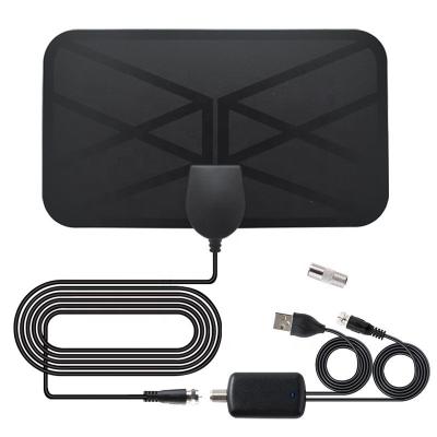 China Indoor Digital TV Antenna with 4K 1080p Signal Booster 50-80 Mile Range Targeted for TV signal Receiver for sale