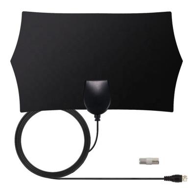 China High Quality 1080p HD Indoor TV Antenna Cheap Multi-Directional Mounting Paste Coaxial Connector for HDTV for sale