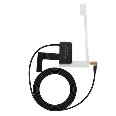 China Working Current 20mA-30mA Connector MCX Plug DAB Radio Antenna FM Transmitter High Gain Antenna Car AM FM Antenna for sale