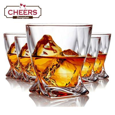 China Viable manufacturer Premium Lead Free Crystal Old Fashioned Whiskey Glasses, resistant to breakage, chipping and scratching for sale