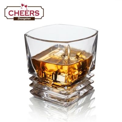 China Sustainable Maker Premium Lead Free Whiskey Glass Set Old Fashioned Tumblers For Scotch Cocktail Rye Bourbon for sale