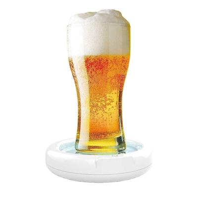 China Direct Viable Maker Household Beer Bubbler Machine Supersonic Sonic Foamer Foaming Beer Foam Maker For Ice Beer for sale