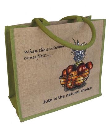 China 100% Eco-friendly Christmas Jute Bags Wholesale Customized Buy Printing Jute Tote Bag Handled Christmas Shopping Bag for sale