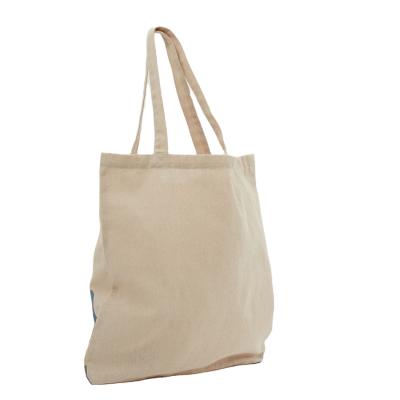 China Recyclable Tote Linen Shopping Bag Linen Shoulder Bag With Pockets Eco Shopping Bag for sale