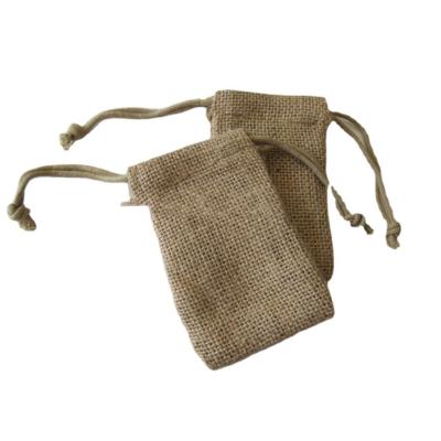 China High Quality BIODEGRADABLE Jute Mini Used Coffee Bean Returning Jute Bags for sale