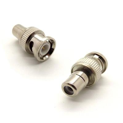 China BNC Automotive Male To RCA Male Adapter Connector for sale