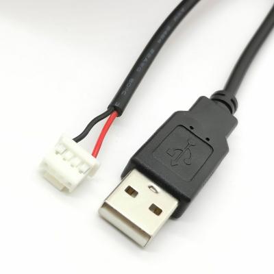 China Electronic USB A 2.0 Male Female To JST PAE PA2.0 Cable 60cm 4pin 28awg for sale