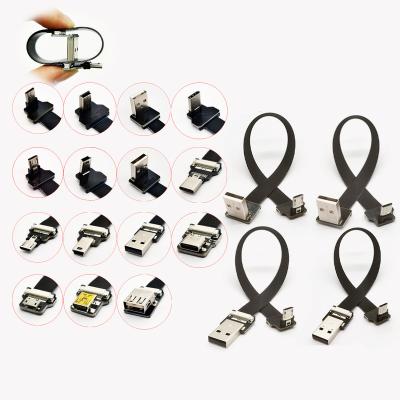 China For PCB Connection Super Slim Ultra Flat Fpv USB Soft Cable FFC USB FPV Ribbon FPC Micro Rectangle Slim Thin Flat Ribbon Cable for sale