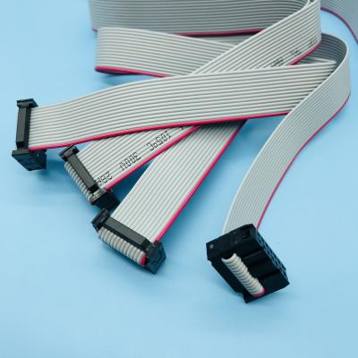 China For PCB Connection Manufacturer Supply 16Pin 28AWG Black Flat Ribbon Cable for sale