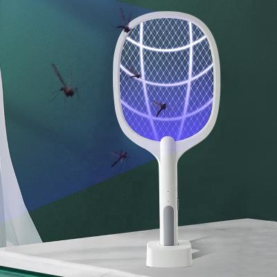 China Viable rechargeable household 2 in 1 mosquito racket fly bat pest control mosquito killer vlan for sale