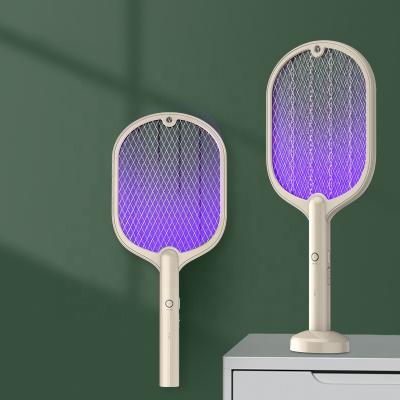 China Viable Pest Control Rechargeable 2 in 1 Electric Fly Mosquito Killer Bat Mosquito Killer Swatter for sale