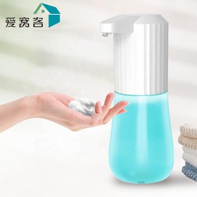 China Plastic Foaming Foaming Soap Dispenser Household Battery Smart Automatic Hand Sanitizer Touchless Sensor Hand Soap Dispenser for sale