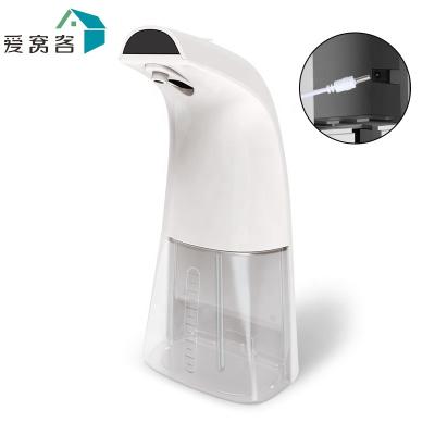 China Wholesale Portable Refillable Hand Sanitizer Foam Sensor Portable ABS Holder Desktop Smart Foam Soap Dispenser Travel Automatic Liquid Soap Dispenser for sale