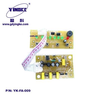 China GEM-1/FR-4 Electric Fan Tower PCB Assembly Control Board and Display Panel for sale