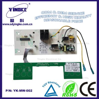 China GEM-1/FR-4 China Midea Microwave Control Board PCB Assembly for sale