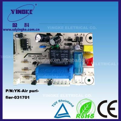 China 2016 Hot Selling CEM-1 India Air Cleaner PCB Control Panel Relay Control Seven Segment Display for sale