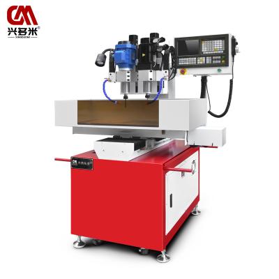 China 400mm (route can be customized) manufacturers direct sales of small aluminum radiator CNC drilling and tapping machine for sale