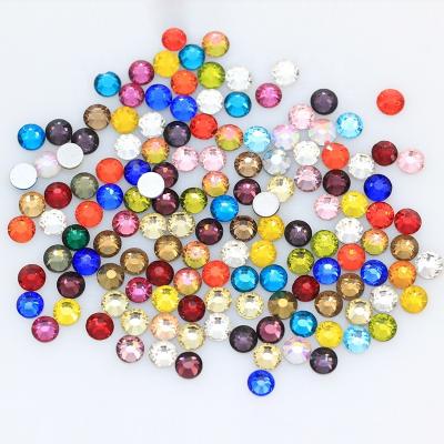 China Flatback Non Hand Height Quality Hotfix Crystal Rhinestones Crystal Rhinestones For Nail Decoration for sale