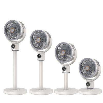 China Timing night light floor fan Air circulation fan standing dual-purpose USB shaking head electric fan with remote control timing night light floor fan for sale