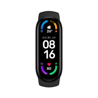 China APP Control Original Xiaomi MI Band 6 Version 1.56 Global Waterproof Smart Bracelet BT5.0