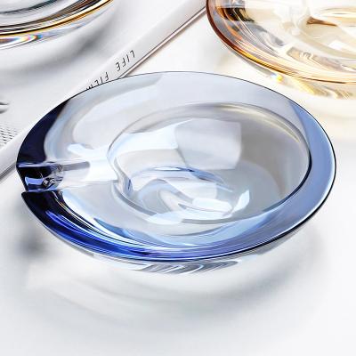 China 2021 Hot Sale Custom Crystal Ashtray For Hotel And House Supplies Cheap Custom Clear Crystal / new design asthray for sale